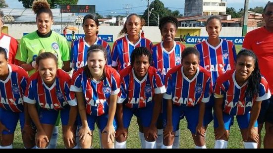 Imagem Bahia vence a primeira no Brasileirão Feminino