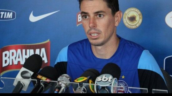 Imagem Após poucos minutos em campo, Alessandro não é mais jogador do Bahia