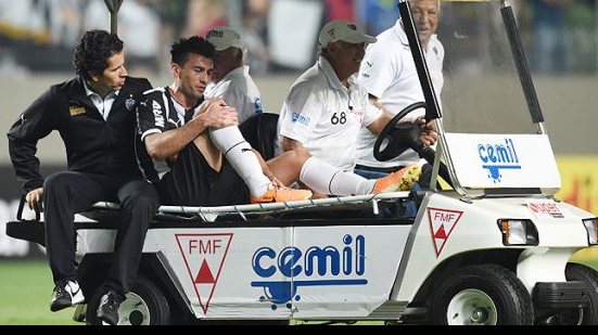 Imagem Após entorse, Dátolo é dúvida no Atlético-MG para encarar o Vitória