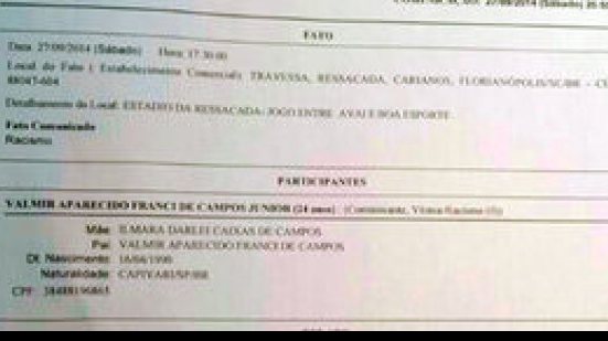 Imagem Atacante do Boa Esporte presta queixa e acusa zagueiro do Avaí de racismo