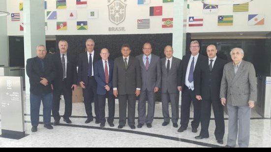 Imagem ACEB se reúne com presidente da CBF para uniformizar normas da imprensa