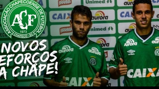 Imagem Chapecoense apresenta antigas promessas da dupla BAVI