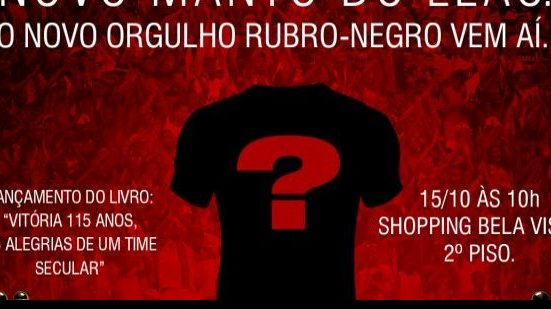 Imagem Vitória lança novo terceiro uniforme na próxima quarta-feira
