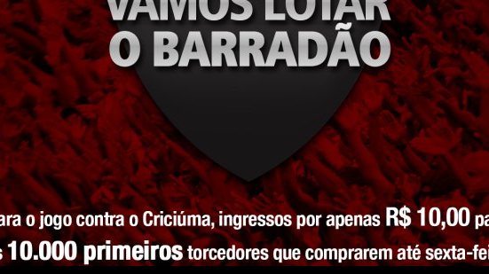 Imagem Vitória mantém promoção no preço dos ingressos para duelo contra o Criciúma