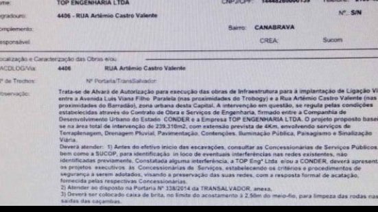 Imagem Enfim, alvará para obras da Via Expressa Barradão é expedido pela SUCOM