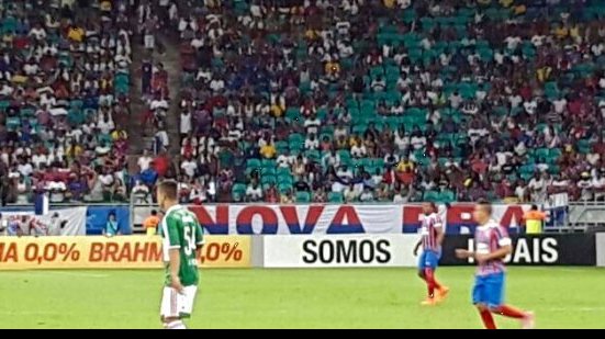 Imagem Bahia vacila, é derrotado pelo Palmeiras e se complica de vez no Brasileirão