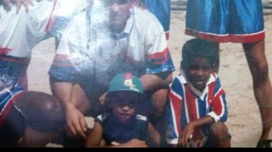 Imagem Apontado como palmeirense, Gabriel diz que é &quot;Bahia desde criança&quot;