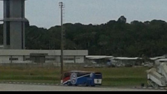 Imagem Elenco do Bahia chega em Salvador e deixa aeroporto pelos fundos