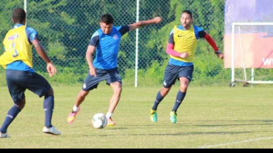 Imagem Com elenco reduzido, Bahia segue preparação para encarar o Corinthians