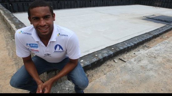 Imagem Allan do Carmo visita Parque Aquático: &quot;impressão é das melhores&quot;