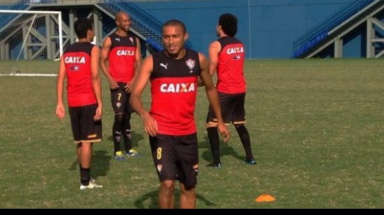 Imagem Em Manaus, Vitória conclui preparação para decisão com o Flamengo