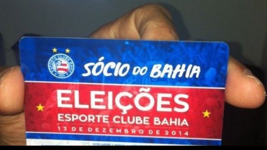 Imagem Sócios do Bahia já podem retirar cartões de acesso às eleições