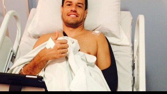 Imagem Cirurgia de Wilson é um sucesso e arqueiro já mira acesso em 2015