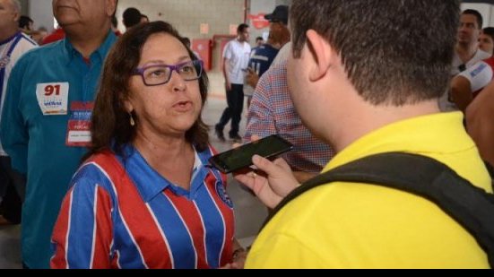 Imagem Lídice não revela candidato e comemora: torcedor aderiu à ideia de partipação