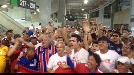 Imagem Votações encerram e candidatos comemoram democracia do Bahia