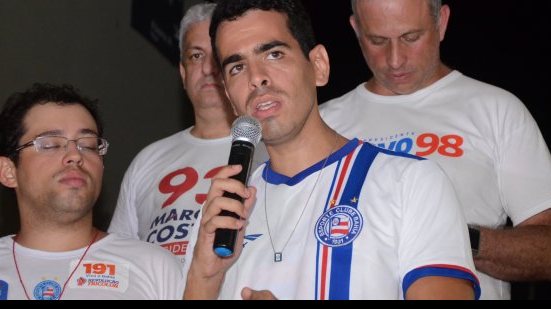 Imagem Manifestação de candidato adia posse de novo presidente do Bahia