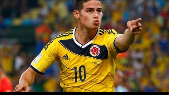 Imagem Meia colombiano é eleito o melhor jogador da América em 2014