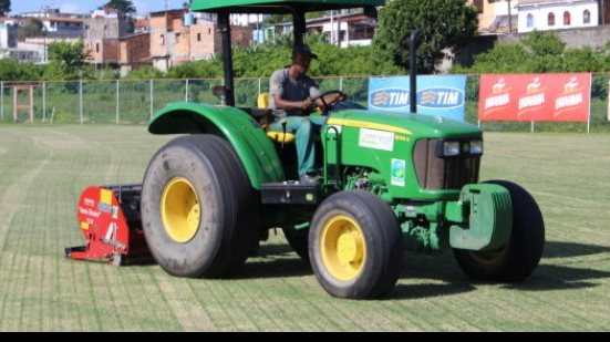 Imagem Campo principal do Fazendão passa por reformas