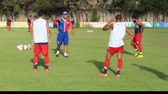 Imagem Bahia realiza primeiro treino com bola da pré-temporada