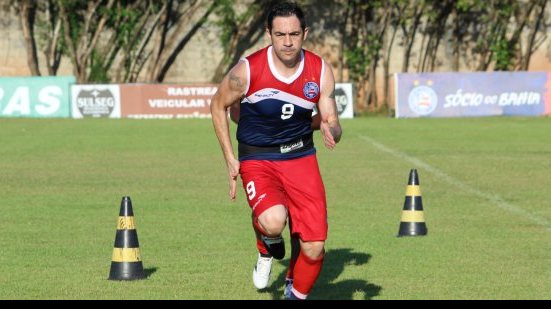 Imagem  Após triunfo em amistoso, Bahia voltou aos treinamentos neste sábado