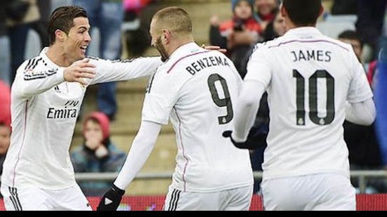 Imagem  CR7 marca e Real bate o Getafe pelo Espanhol