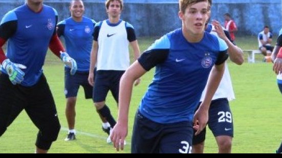 Imagem Exame descarta fratura e Bruno Paulista é liberado para treinar no Bahia
