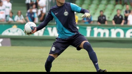 Imagem Após perder Aranha, Santos tira goleiro do Coritiba
