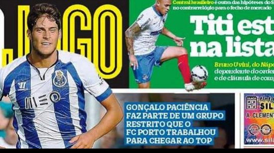 Imagem Imprensa portuguesa coloca zagueiro do Bahia na mira do Sporting