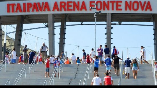 Imagem  Arena Fonte Nova explica mudança de local da partida entre Bahia e Jacobina