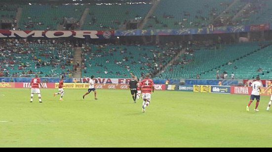 Imagem Bahia manda no jogo, mas vence o Campinense (PB) com placar magro