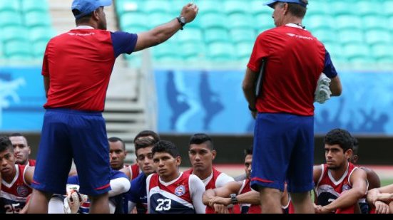 Imagem Com treino secreto na Fonte, Bahia conclui preparação para enfrentar a Catuense