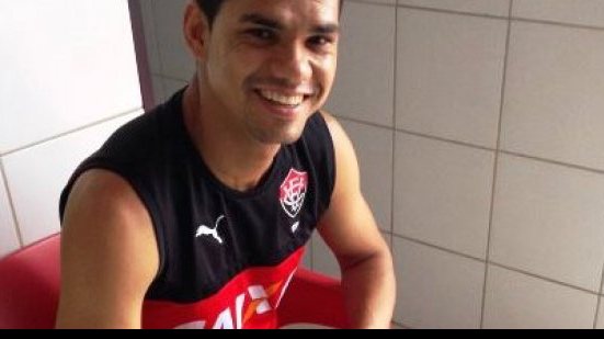 Imagem Dakson chega ao Barradão para fazer exames médicos