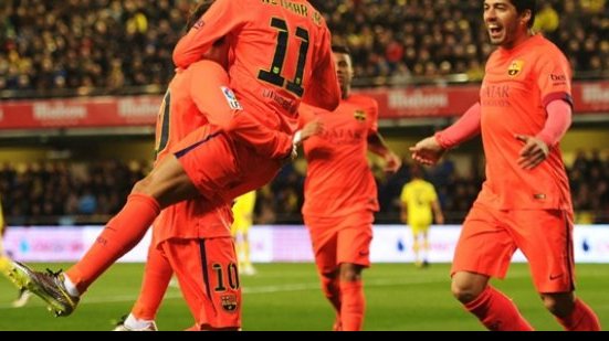 Imagem Com dois de Neymar, Barcelona bate o Villarreal e vai à final da Copa do Rei