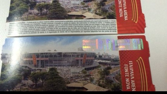 Imagem Promoção relâmpago: confira o ganhador dos ingressos do jogo do Bahia