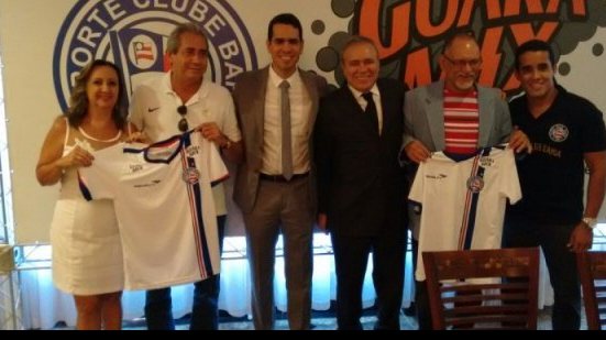 Imagem Presidente do Bahia celebra novo patrocínio e faz autocrítica de gestão