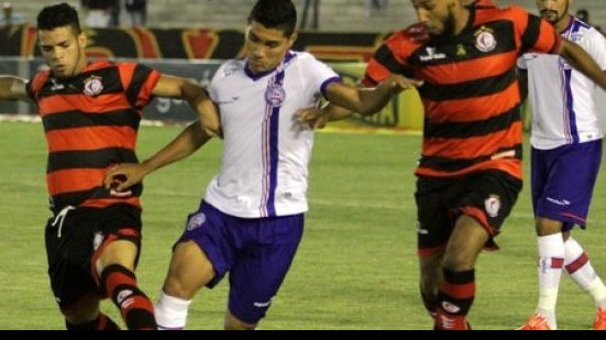 Imagem Veja os gols do empate entre Bahia e Campinense