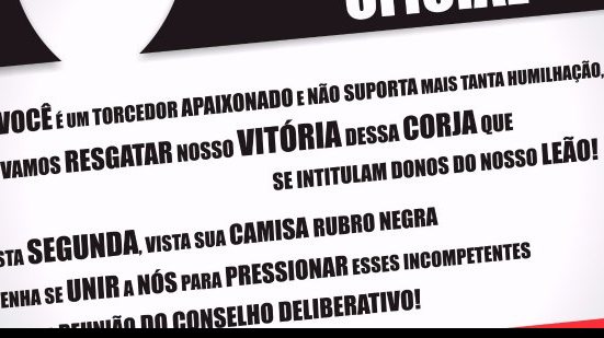 Imagem Torcedores do Vitória organizam manifestação pedindo a saída de Falcão