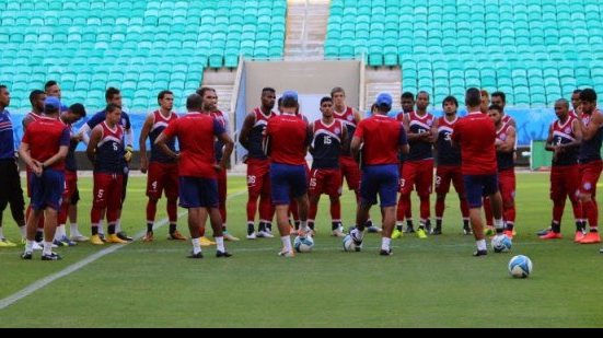 Imagem Jogadores do Bahia ganham folga e só treinam na sexta-feira para decisão