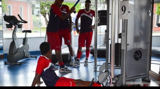Imagem Base do Bahia passa por trabalho específico para chegar bem no profissional