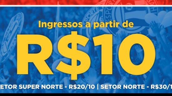 Imagem Bahia x Sport:Com 31 mil ingressos antecipados vendas continuam