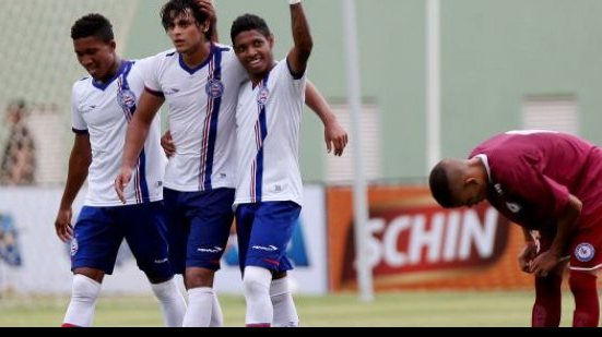 Imagem Bahia goleia o Serrano na semifinal do Baiano sub-20