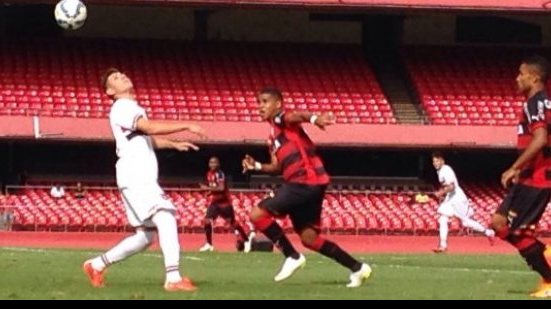 Imagem Vitória empata com o São Paulo e decide vaga em casa na Copa do Brasil Sub-17
