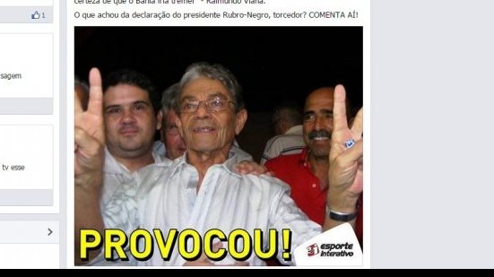 Imagem Presidente do Vitória provoca o Bahia: &quot;irá tremer&quot;