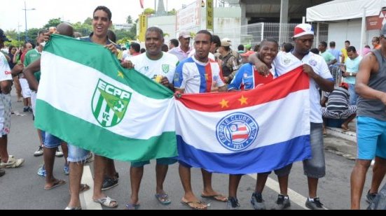 Imagem Torcedores de Bahia e Conquista ressaltam a paz nos estádios
