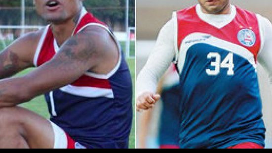 Imagem Dupla de ataque do Bahia aponta que novos contratados chegam para somar