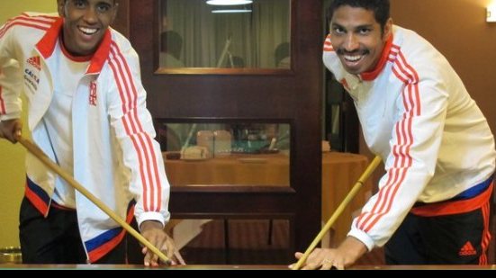 Imagem No Flamengo, Gabriel revela que ganhou aposta de Wallace sobre final do Baianão