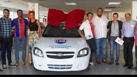 Imagem FBF premia campeã do Intermunicipal 2014 com carro zero KM
