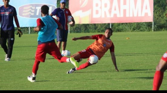 Imagem  Com os novos contratados, Bahia treinou no Fazendão visando jogo contra o Mogi 