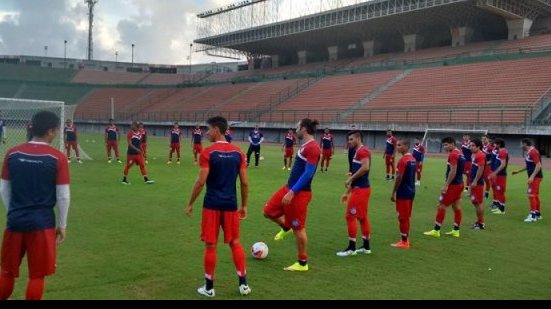 Imagem Em Pituaçu, Bahia encerra preparação para enfrentar o Mogi Mirim