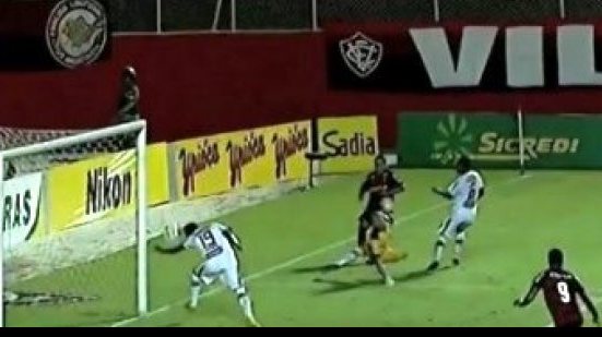 Imagem Confira os gols da partida que eliminou o Vitória da Copa do Brasil